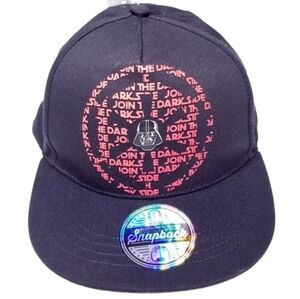 Disney Star Wars Darth Vader Snapback Boys Youth Cap
